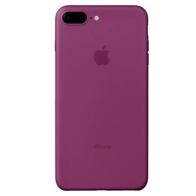 Apple iPhone 8 Plus Kılıf PP Ultra İnce Kapak - Pembe
