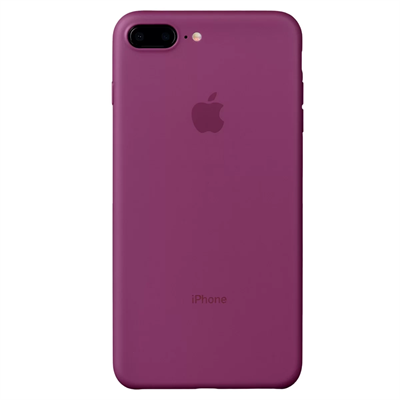 Apple iPhone 8 Plus Kılıf PP Ultra İnce Kapak - Pembe