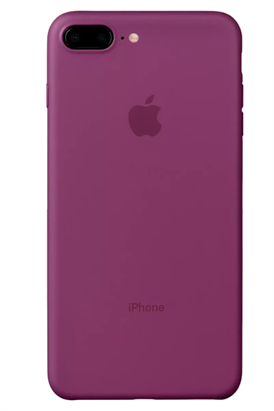 Apple iPhone 8 Plus Kılıf PP Ultra İnce Kapak - Pembe
