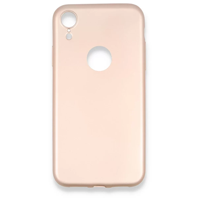 Apple iPhone XR Kılıf First Silikon - Rose Gold