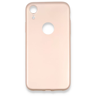 Apple iPhone XR Kılıf First Silikon - Rose Gold