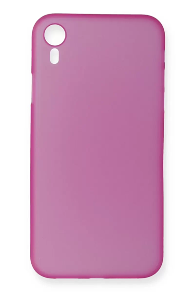 Apple iPhone XR Kılıf PP Ultra İnce Kapak - Pembe