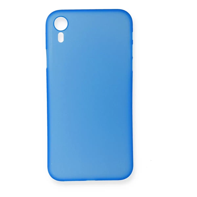 Apple iPhone XR Kılıf PP Ultra İnce Kapak - Mavi