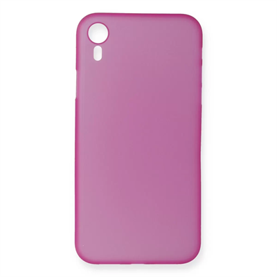 Apple iPhone XR Kılıf PP Ultra İnce Kapak - Pembe