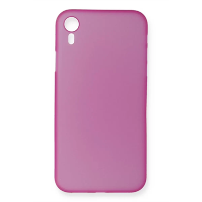 Apple iPhone XR Kılıf PP Ultra İnce Kapak - Pembe