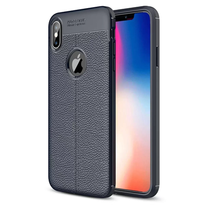 Apple iPhone XS Max Kılıf Auto Focus Kapak - Lacivert