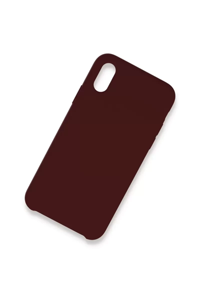 Apple iPhone XS Max Kılıf Lansman Legant Silikon - Bordo