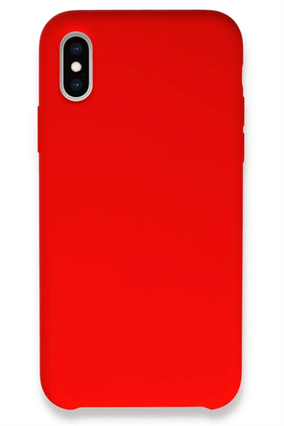 Apple iPhone XS Max Kılıf Lansman Legant Silikon - Kırmızı