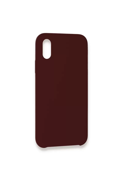 Apple iPhone XS Max Kılıf Lansman Legant Silikon - Bordo