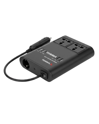 Araç Elektrik Dönüştürücü Çoklu USB Çıkışlı 150W İnvertör