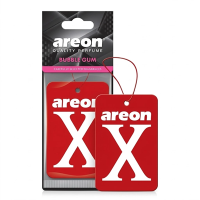 Areon X Bubble Gum Oto Araç Kokusu Kırmızı