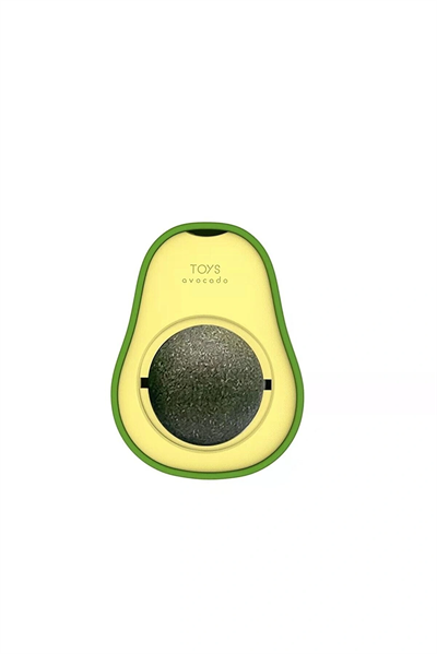 Avokado Tasarımlı Kedi Yalama Topu