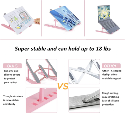Ayarlanabilir Laptop Standı 7 Kademe