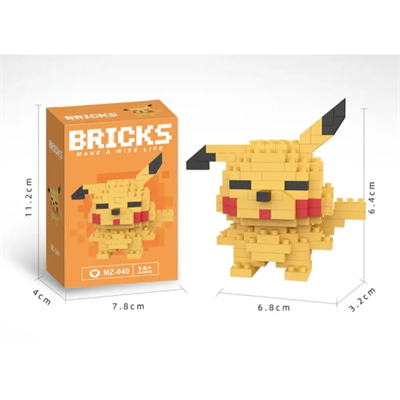 Pikachu Mini Lego Figürü