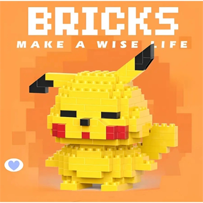 Pikachu Mini Lego Figürü