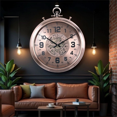 Çarklı Duvar Saati 52 cm
