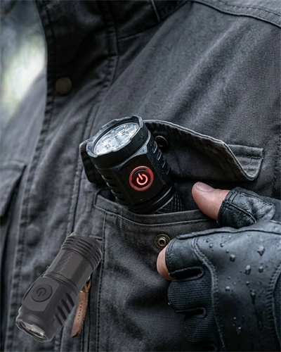 Cep Boy El Feneri Şarjlı Kompakt Tasarım ve Çok Amaçlı Kullanım