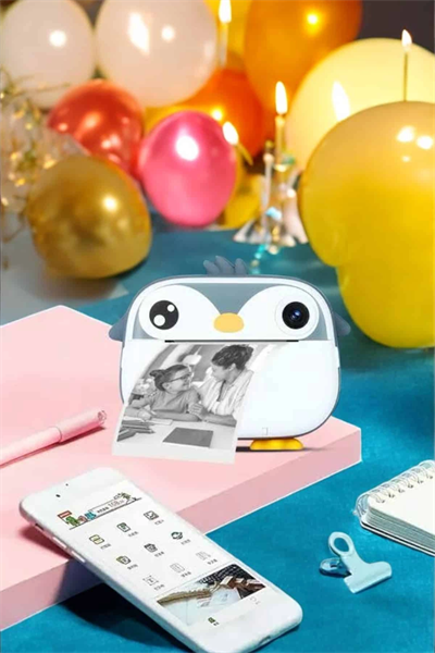 Çocuklar için Fotoğraf Makinesi Anlık Baskı Makinesi HD Görüntü Kalitesi