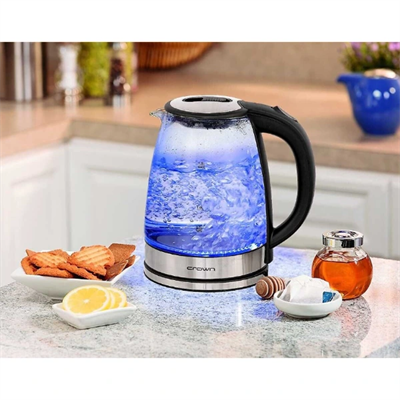 Crown CRW-7204 Cam Kettle Elektrikli Isıtıcı