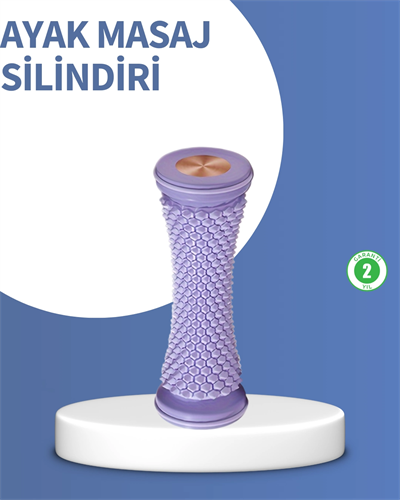 Derin Doku Ayak Masaj Silindiri Plantar Fasiit Topuk Ağrısı İçin