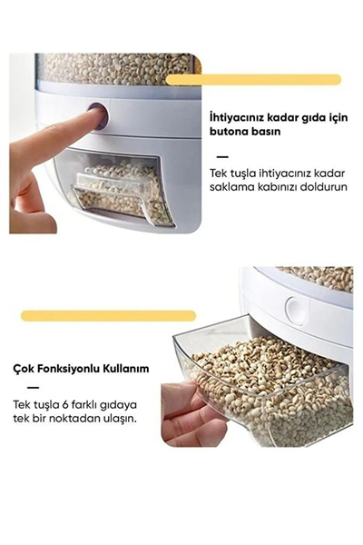 Dönebilen Kuru Gıda Ve Bakliyat Organizeri