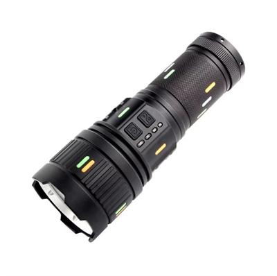 F.B.I Pro F-3001 Alüminyum TG LED Güç Göstergeli Type-C Şarjlı El Feneri 100 W