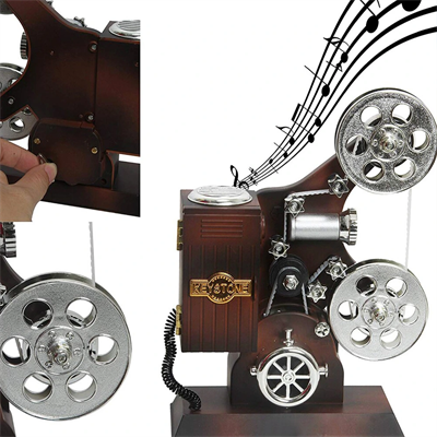 Film Makinesi Tasarımlı Müzik Kutusu