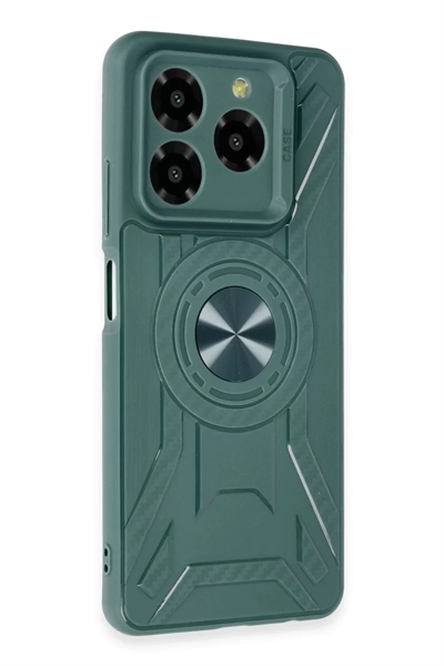 General Mobile Era 30 Kılıf Lincoln Silikon - Koyu Yeşil