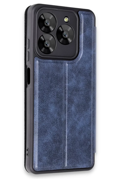 General Mobile Era 50 Kılıf Flip Cover - Lacivert