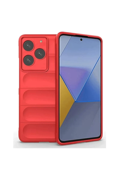 General Mobile Era 50 Kılıf Optimum Silikon - Kırmızı