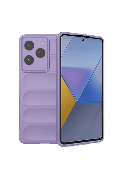 General Mobile Era 50 Kılıf Optimum Silikon - Lila