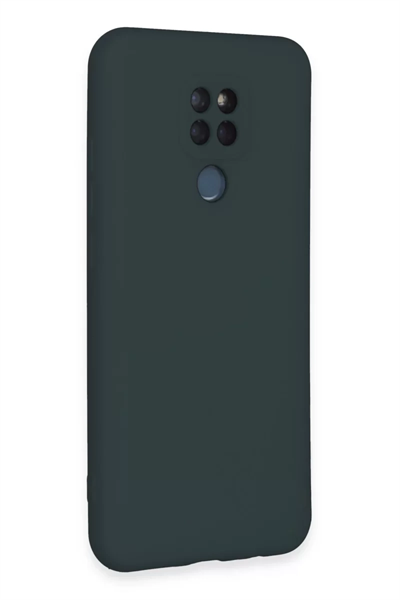 General Mobile GM 20 Kılıf Nano içi Kadife Silikon - Koyu Yeşil