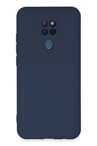 General Mobile GM 20 Kılıf Nano içi Kadife Silikon - Lacivert