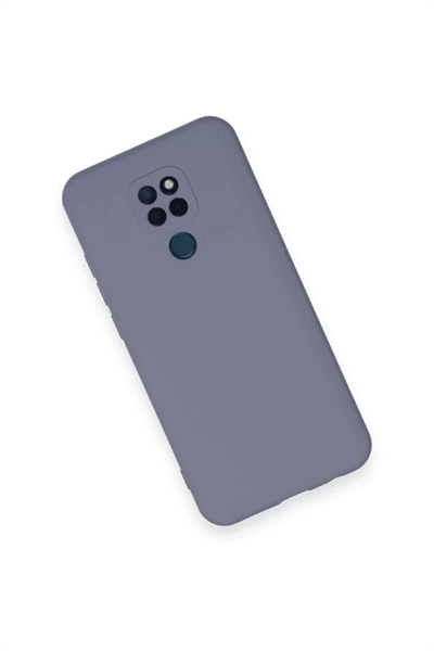 General Mobile GM 20 Kılıf Nano içi Kadife Silikon - Gri