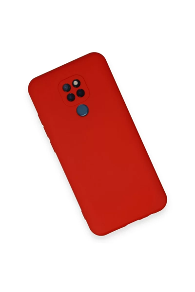 General Mobile GM 20 Kılıf Nano içi Kadife Silikon - Kırmızı