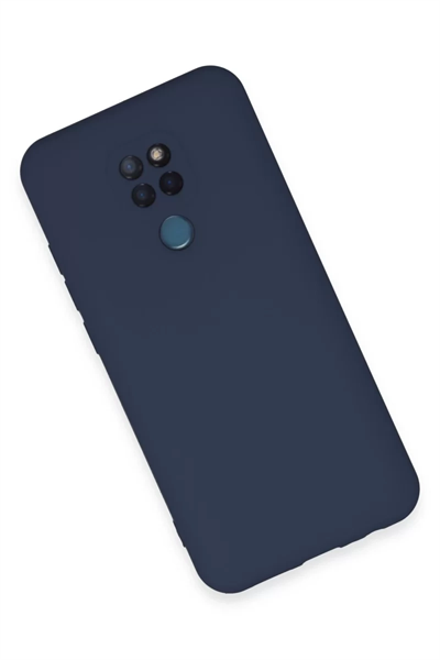 General Mobile GM 20 Kılıf Nano içi Kadife Silikon - Lacivert