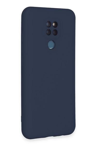 General Mobile GM 20 Kılıf Nano içi Kadife Silikon - Lacivert