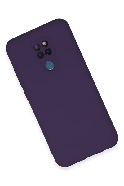 General Mobile GM 20 Kılıf Nano içi Kadife Silikon - Mor
