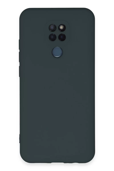 General Mobile GM 20 Kılıf Nano içi Kadife Silikon - Koyu Yeşil