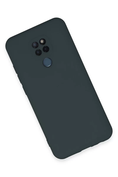 General Mobile GM 20 Kılıf Nano içi Kadife Silikon - Koyu Yeşil