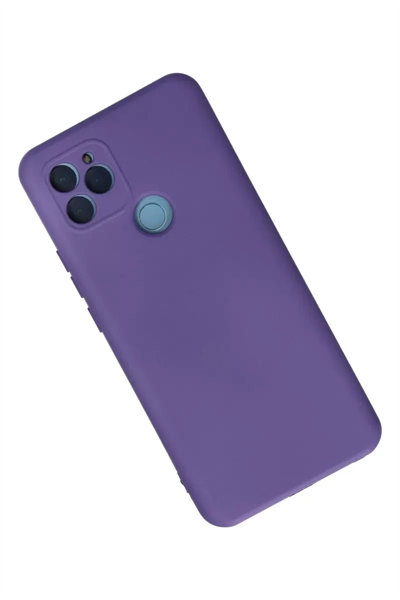 General Mobile GM 21 Kılıf Nano içi Kadife Silikon - Mor