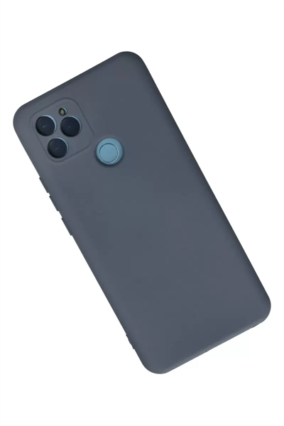General Mobile GM 21 Kılıf Nano içi Kadife Silikon - Gri
