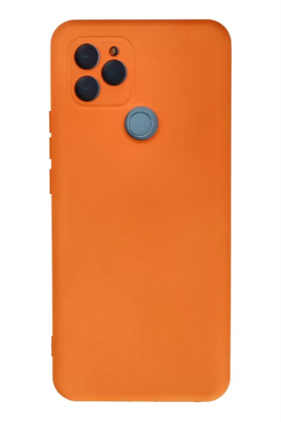General Mobile GM 21 Kılıf Nano içi Kadife Silikon - Turuncu