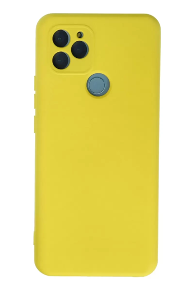 General Mobile GM 21 Kılıf Nano içi Kadife Silikon - Sarı