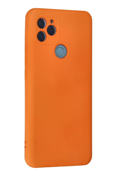General Mobile GM 21 Kılıf Nano içi Kadife Silikon - Turuncu