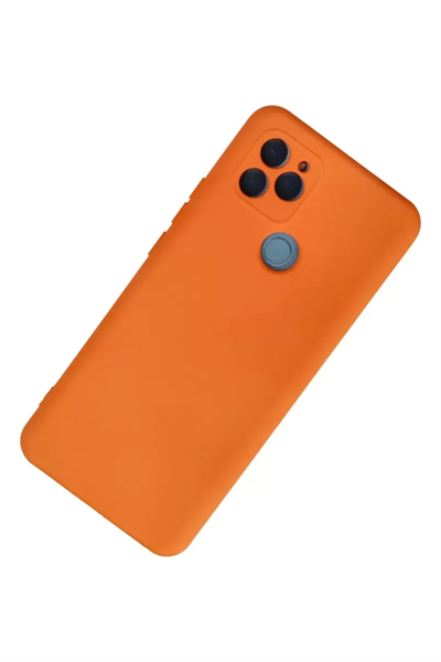 General Mobile GM 21 Kılıf Nano içi Kadife Silikon - Turuncu