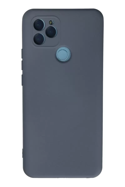 General Mobile GM 21 Kılıf Nano içi Kadife Silikon - Gri