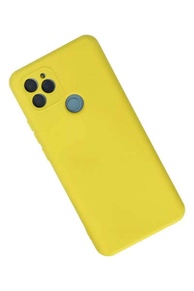 General Mobile GM 21 Kılıf Nano içi Kadife Silikon - Sarı