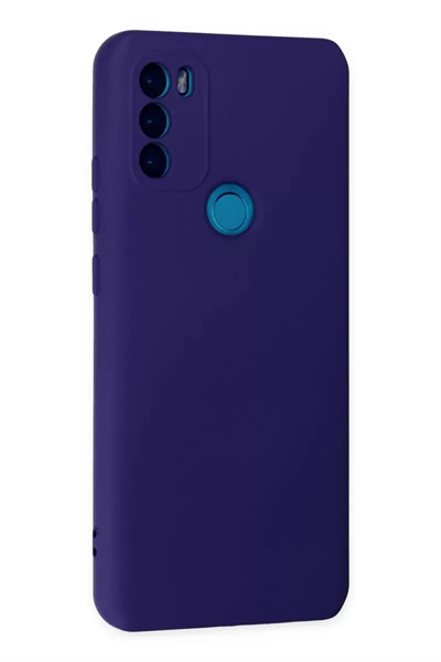 General Mobile GM 21 Plus Kılıf Nano içi Kadife Silikon - Mor