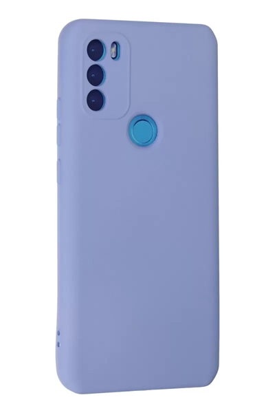 General Mobile GM 21 Plus Kılıf Nano içi Kadife Silikon - Lila